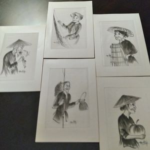 BEKY ORIGINAL HAND DRAWN CARDS